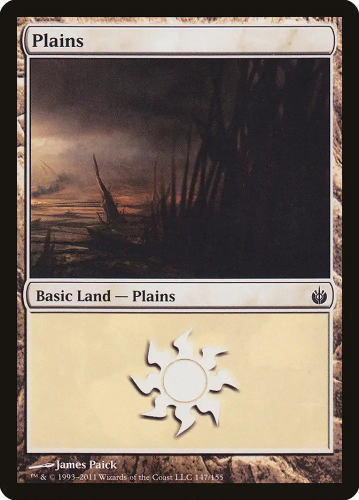 Plains (147) [Mirrodin Besieged] - MTG Single
