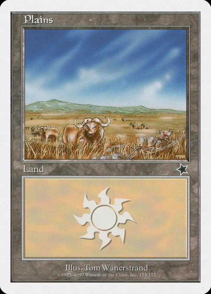 Plains (155) [Starter 1999] - MTG Single