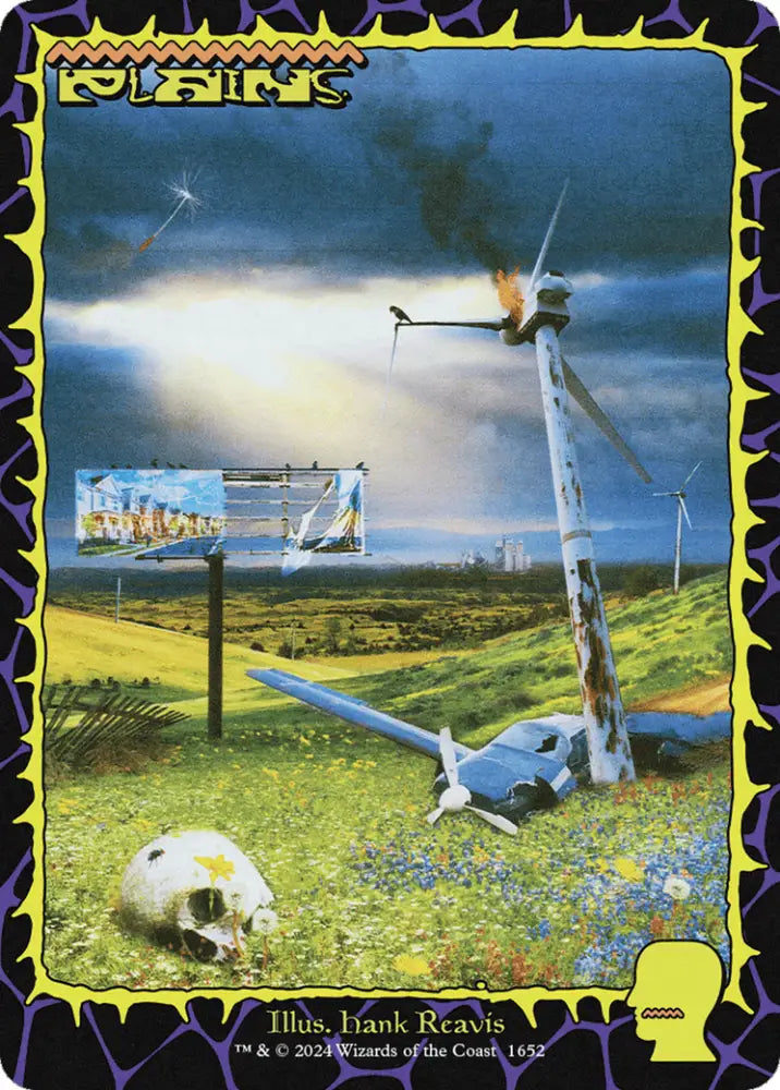 Plains (1652) [Secret Lair Drop Series] - MTG Single