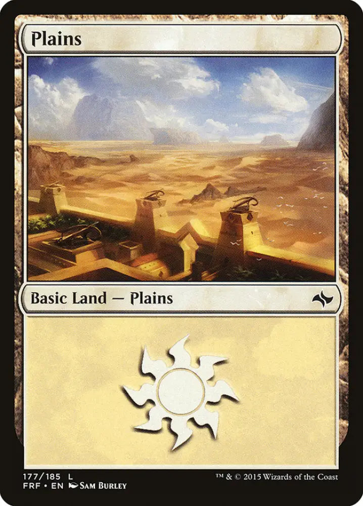 Plains (177) [Fate Reforged] - MTG Single