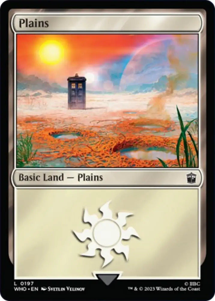 Plains (197) [Doctor Who] - MTG Single