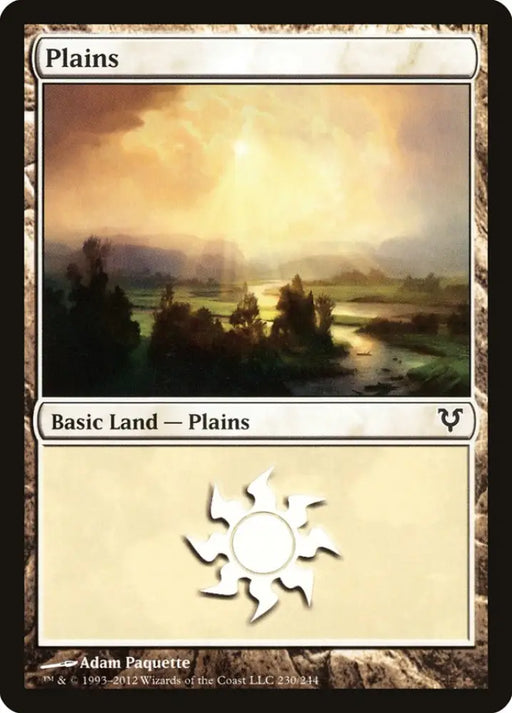 Plains (230) [Avacyn Restored] - MTG Single
