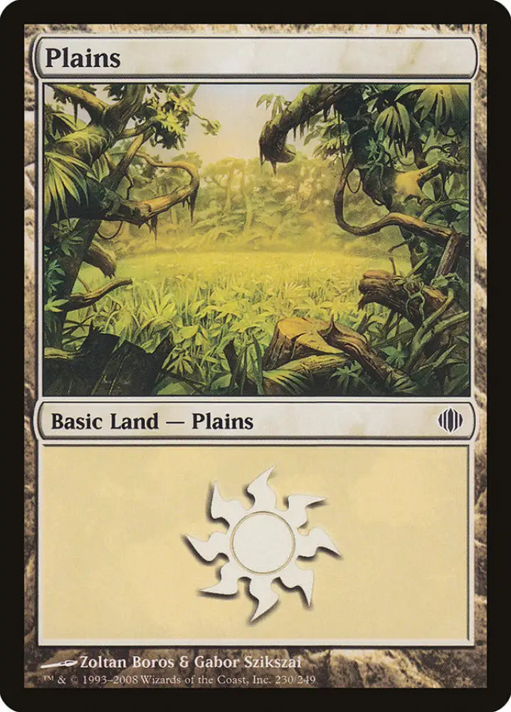 Plains (230) [Shards of Alara] - MTG Single