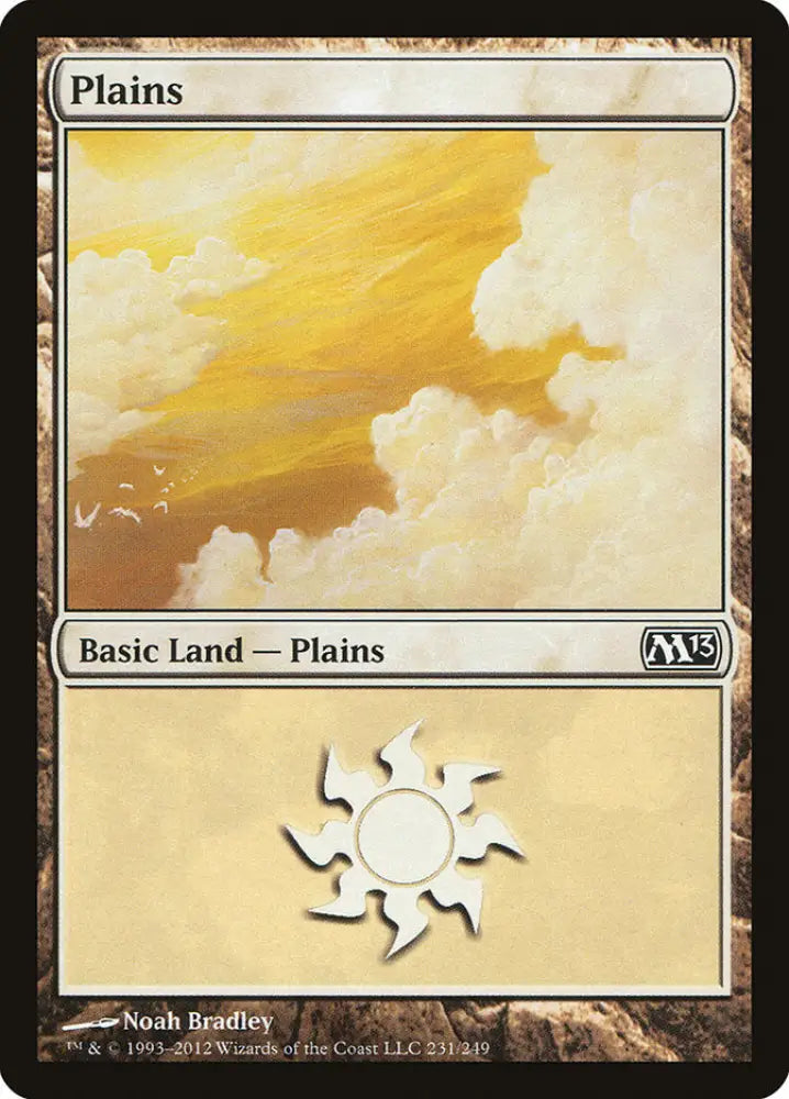 Plains (231) [Magic 2013] - MTG Single