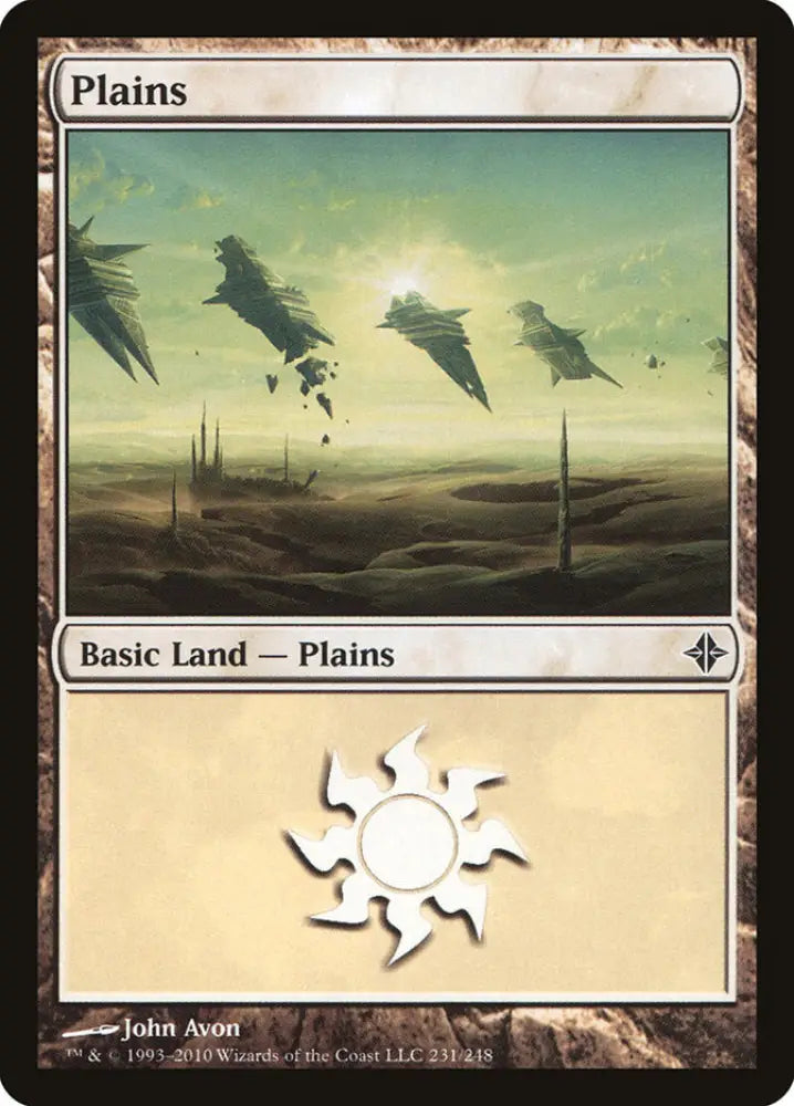 Plains (231) [Rise of the Eldrazi] - MTG Single