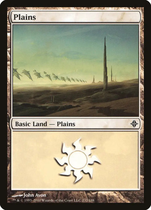 Plains (232) [Rise of the Eldrazi] - MTG Single