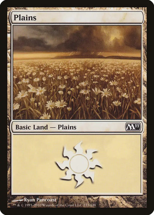 Plains (233) [Magic 2011] - MTG Single