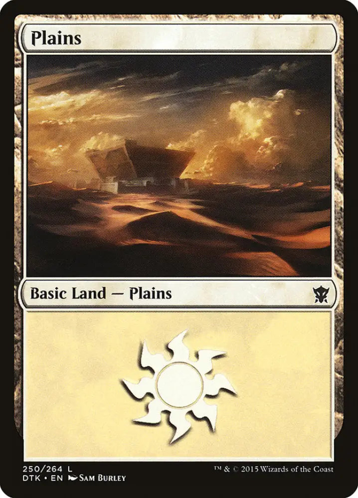 Plains (250) [Dragons of Tarkir] - MTG Single