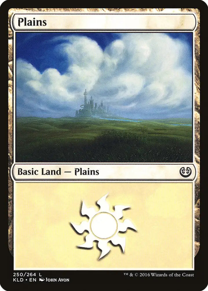 Plains (250) [Kaladesh] - MTG Single