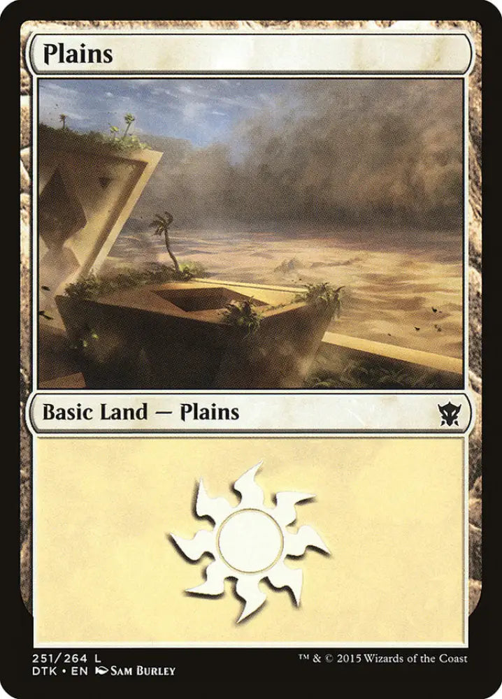 Plains (251) [Dragons of Tarkir] - MTG Single