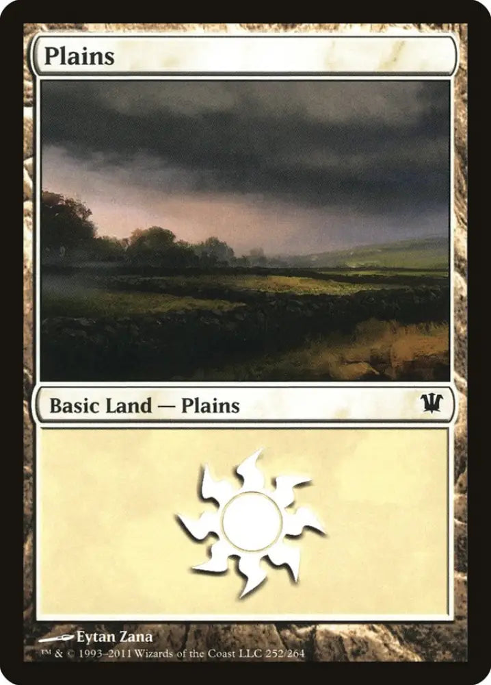 Plains (252) [Innistrad] - MTG Single