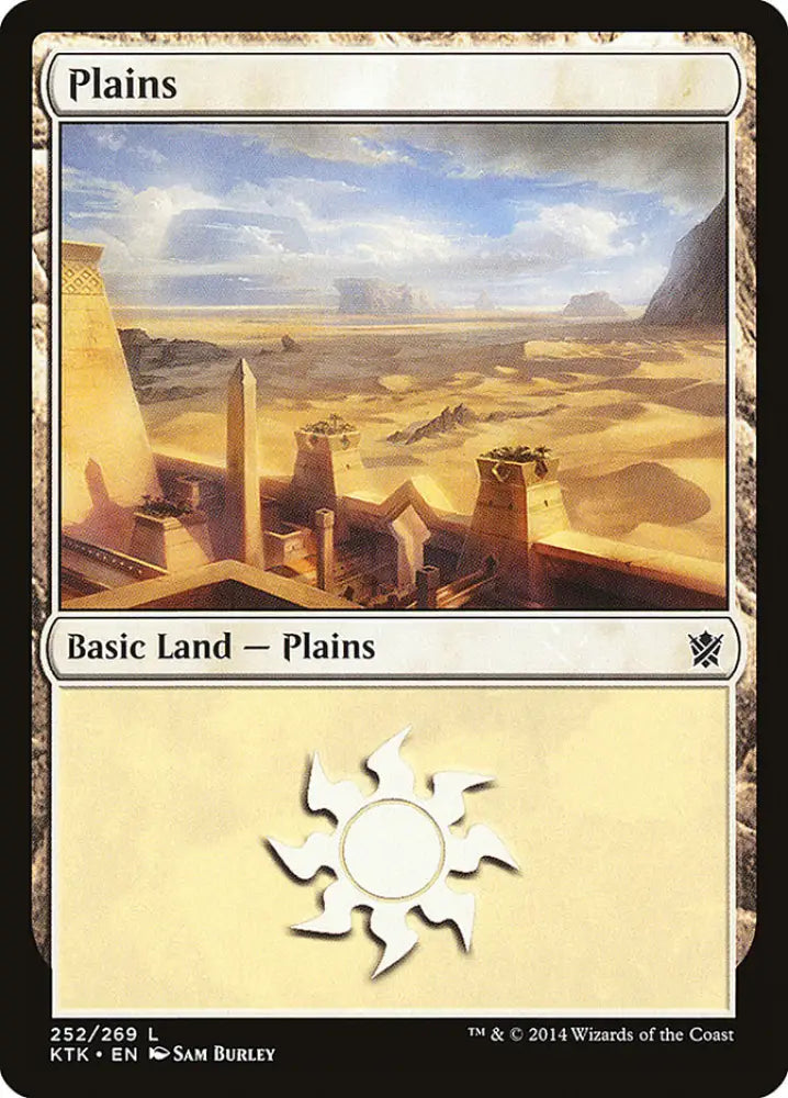 Plains (252) [Khans of Tarkir] - MTG Single