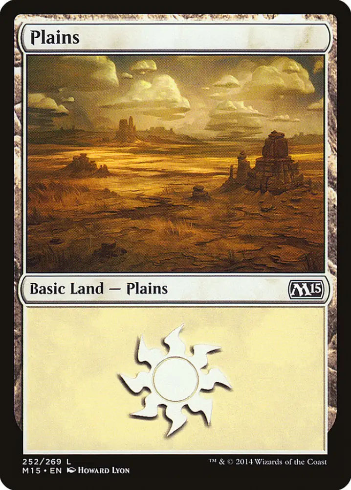 Plains (252) [Magic 2015] - MTG Single