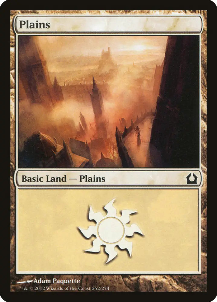 Plains (252) [Return to Ravnica] - MTG Single