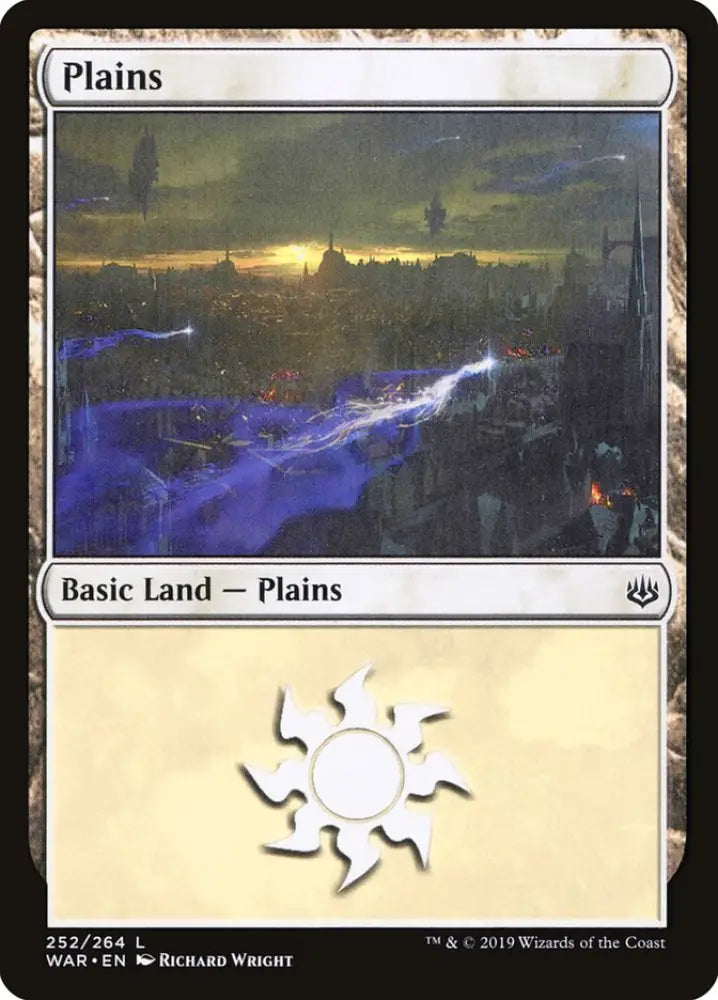 Plains (252) [War of the Spark] - MTG Single