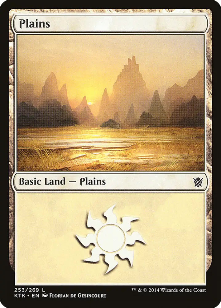 Plains (253) [Khans of Tarkir] - MTG Single