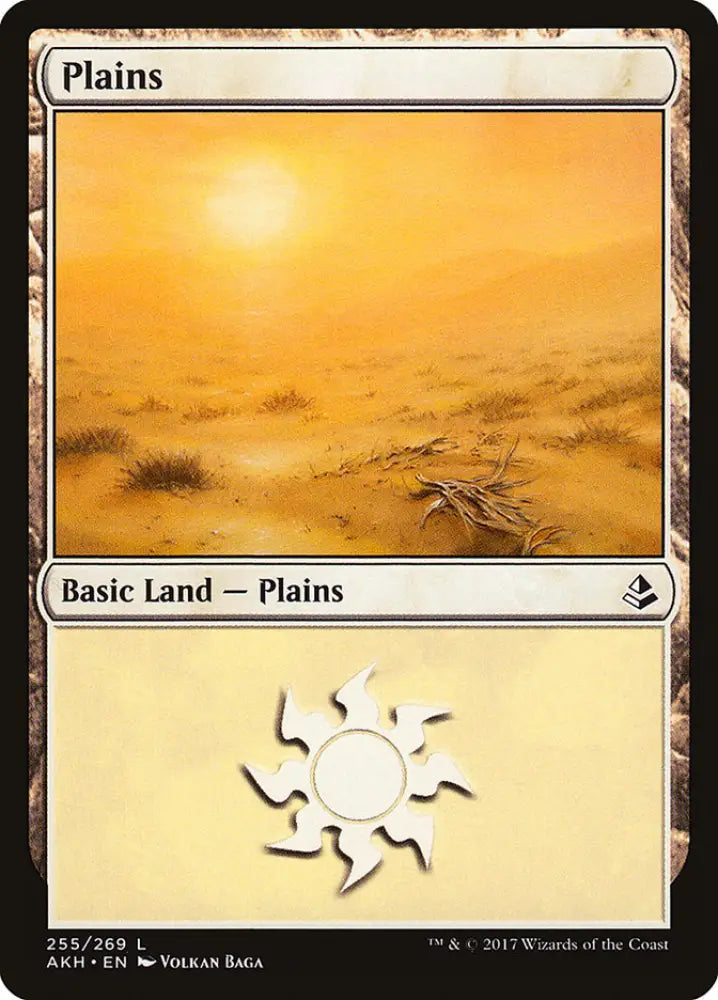 Plains (255) [Amonkhet] - MTG Single