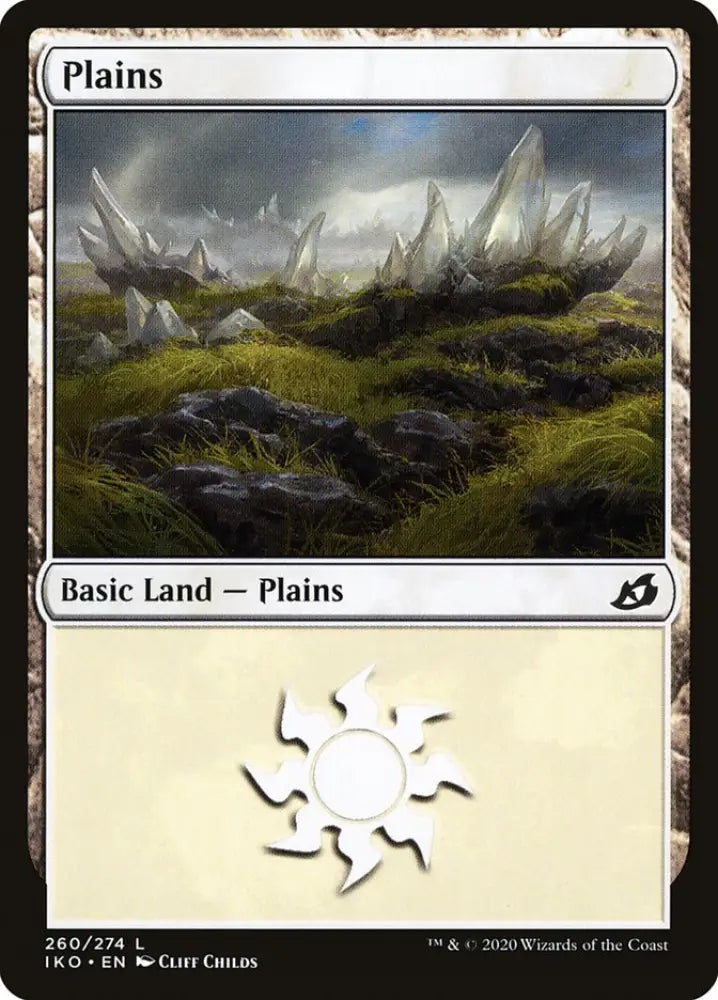 Plains (260) [Ikoria: Lair of Behemoths] - MTG Single