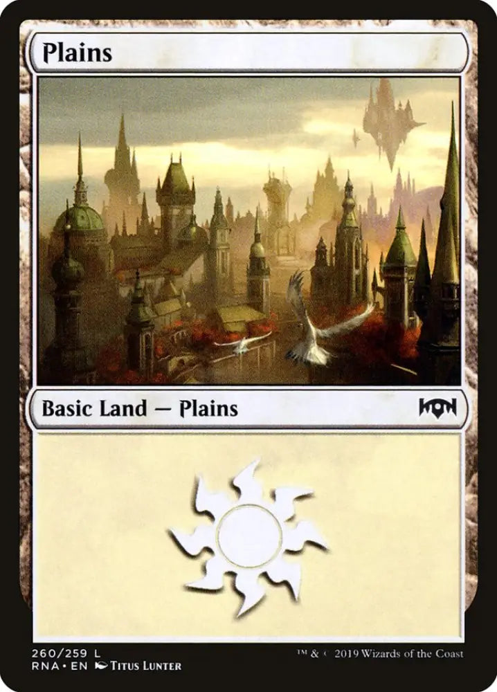 Plains (260) [Ravnica Allegiance] - MTG Single
