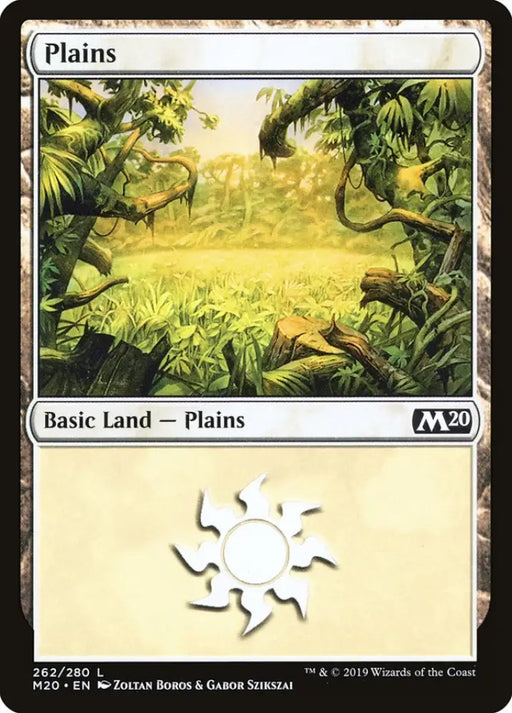 Plains (262) [Core Set 2020] - MTG Single