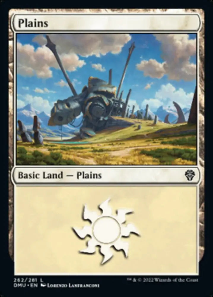 Plains (262) [Dominaria United] - MTG Single