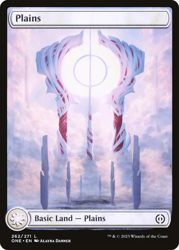 Plains (262) (Full-Art) [Phyrexia: All Will Be One] - MTG Single