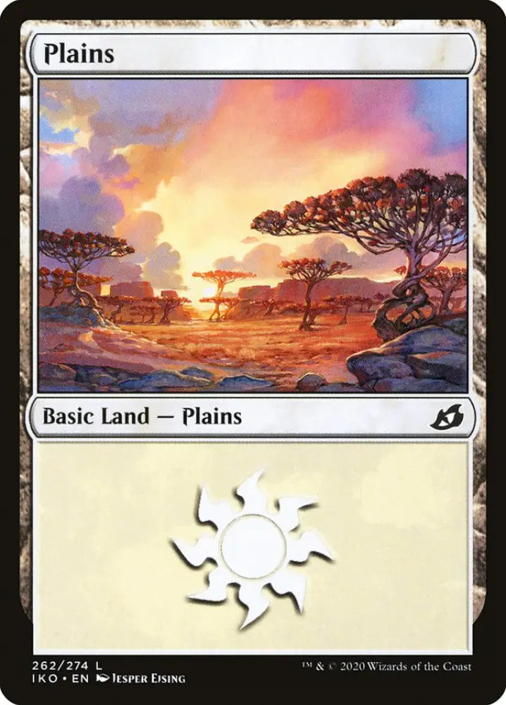 Plains (262) [Ikoria: Lair of Behemoths] - MTG Single
