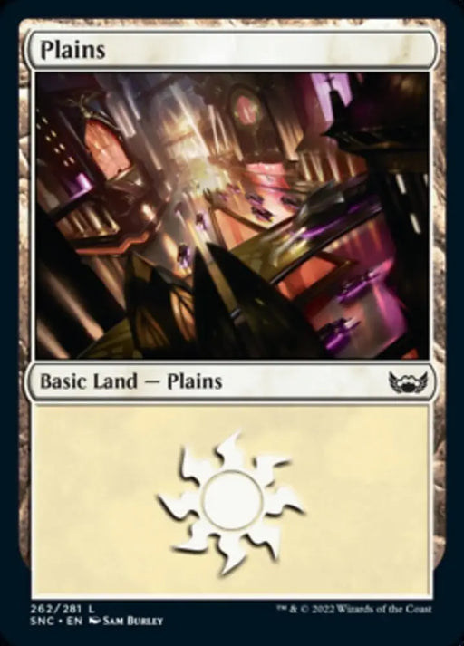 Plains (262) [Streets of New Capenna] - MTG Single