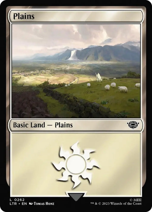Plains (262) [The Lord of the Rings: Tales of Middle-Earth] - MTG Single