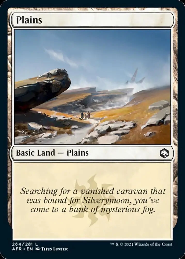 Plains (264) [Dungeons & Dragons: Adventures in the Forgotten Realms] - MTG Single