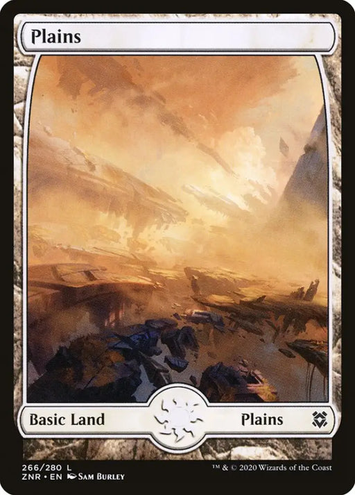 Plains (266) [Zendikar Rising] - MTG Single