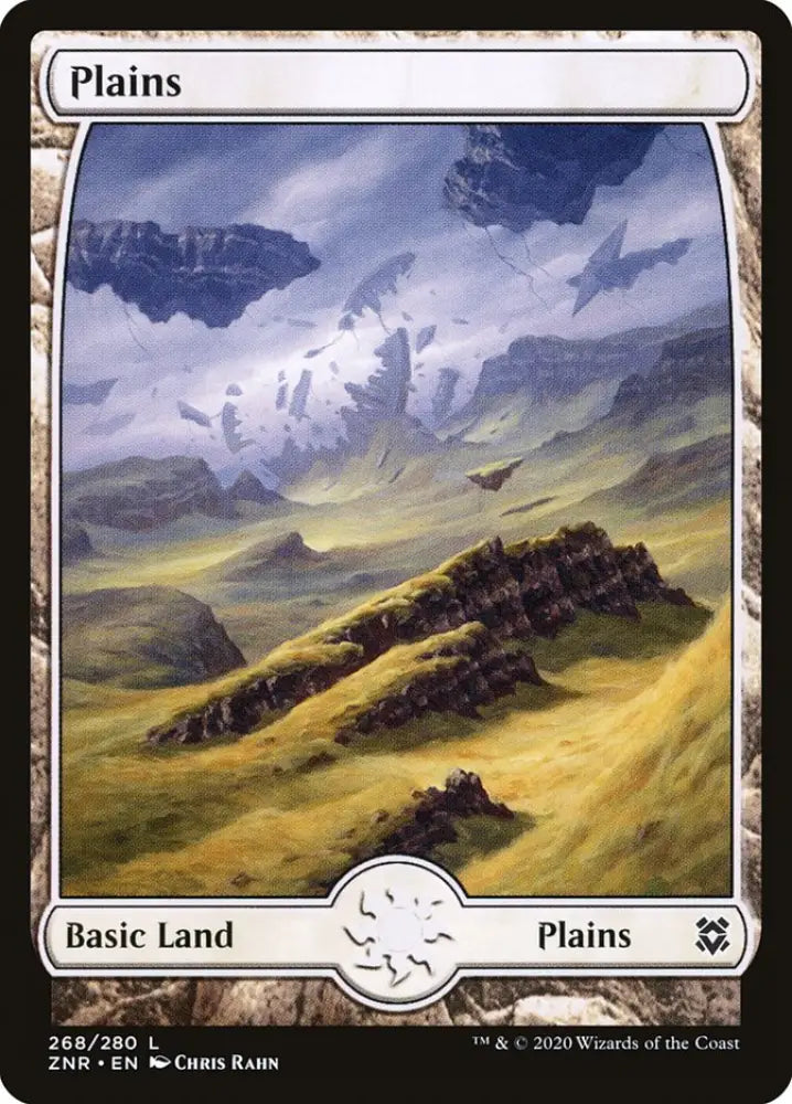 Plains (268) [Zendikar Rising] - MTG Single