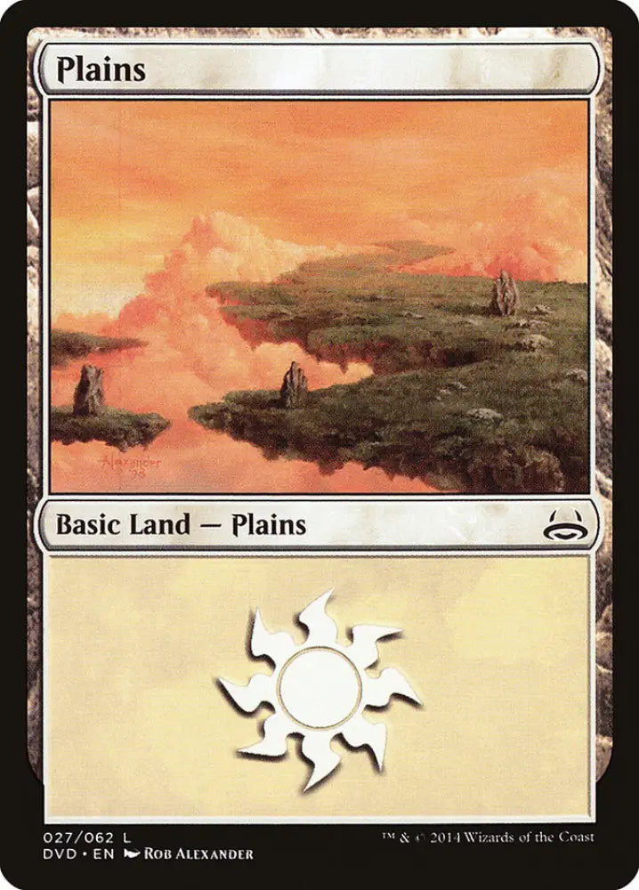 Plains (27) (Divine vs. Demonic) [Duel Decks Anthology] - MTG Single