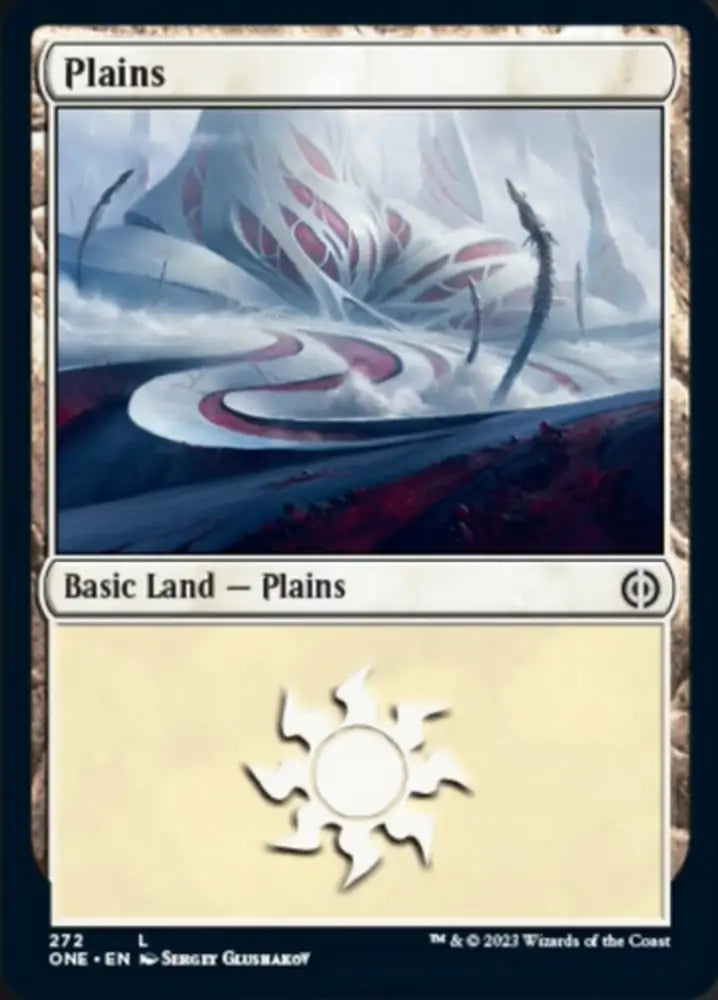 Plains (272) [Phyrexia: All Will Be One] - MTG Single