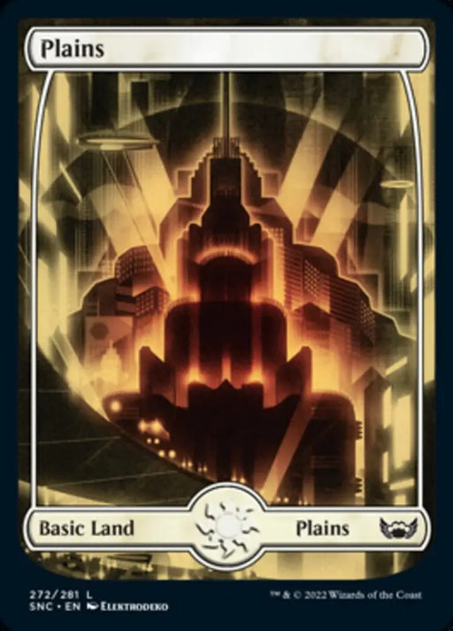 Plains (272) [Streets of New Capenna] - MTG Single