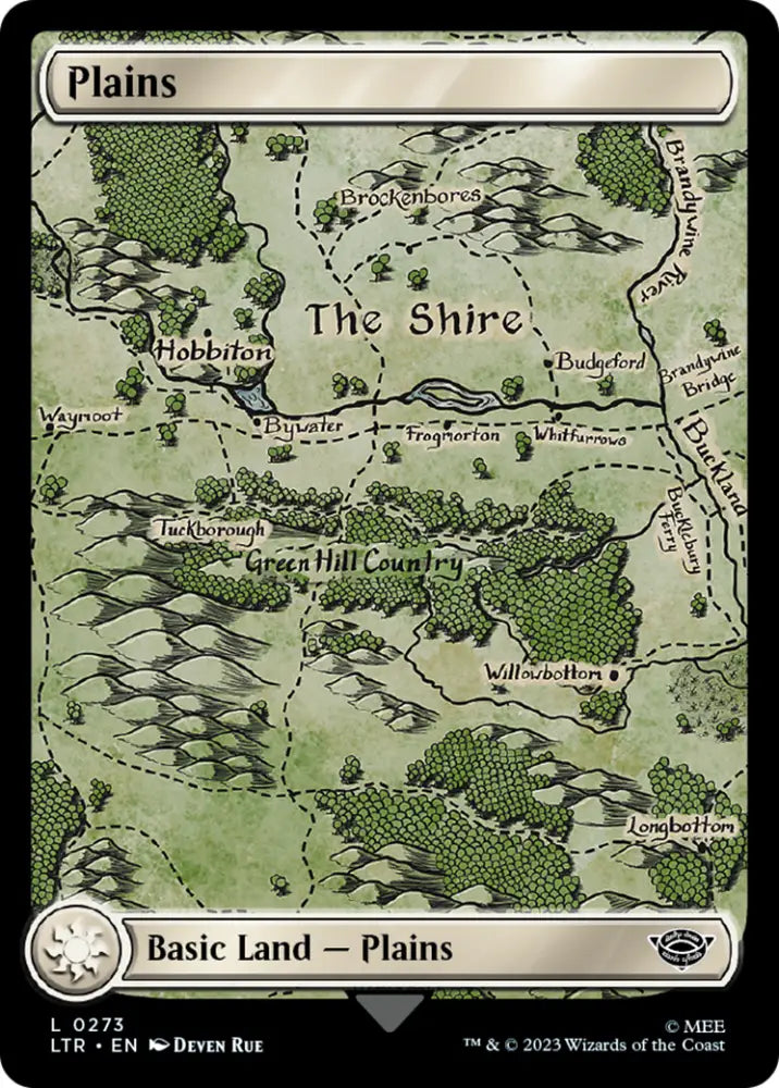 Plains (273) [The Lord of the Rings: Tales of Middle-Earth] - MTG Single