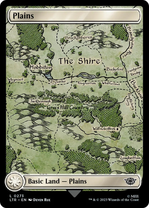 Plains (273) [The Lord of the Rings: Tales of Middle-Earth] - MTG Single