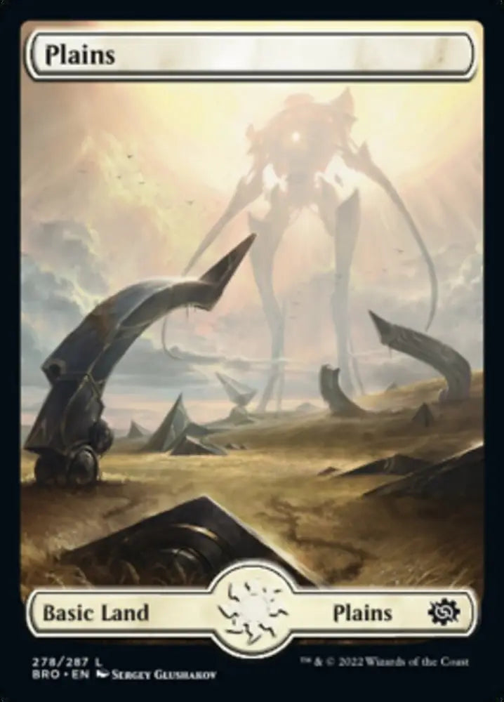 Plains (278) [The Brothers’ War] - MTG Single