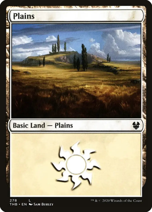 Plains (278) [Theros Beyond Death] - MTG Single