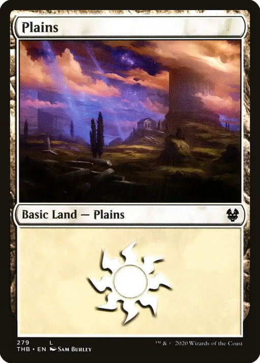 Plains (279) [Theros Beyond Death] - MTG Single