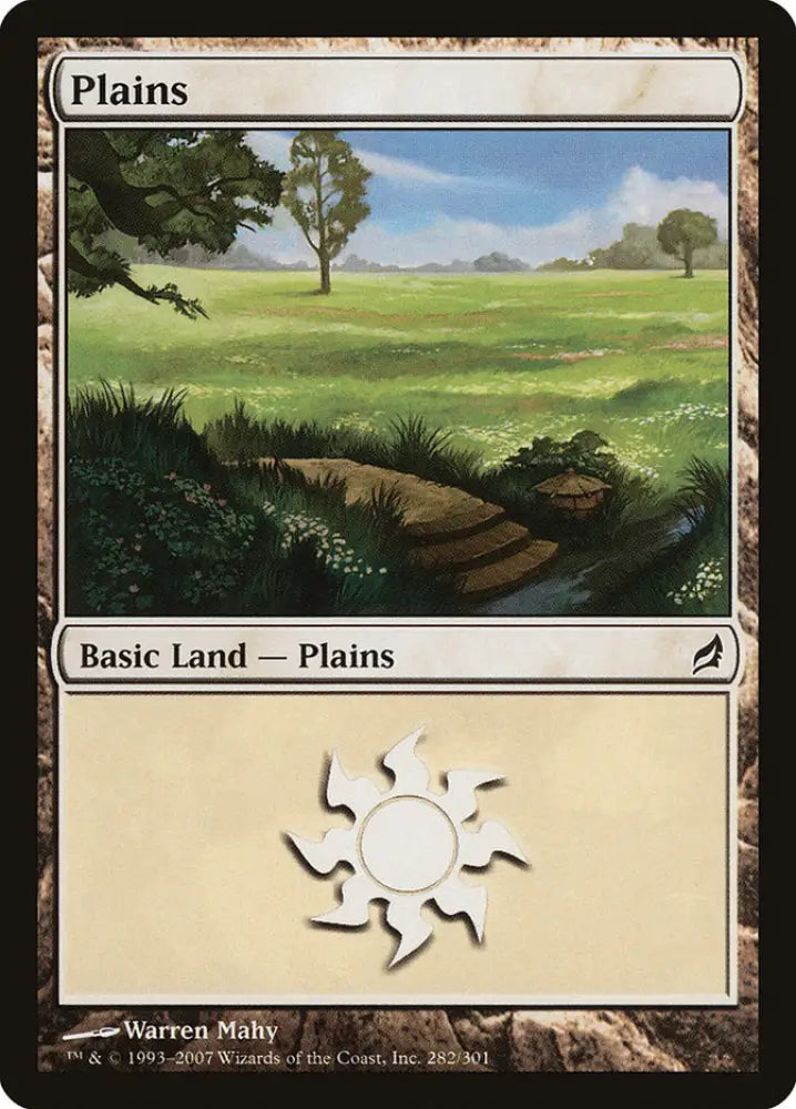 Plains (282) [Lorwyn] - MTG Single