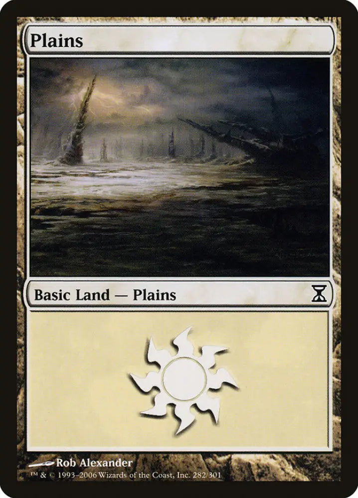 Plains (282) [Time Spiral] - MTG Single