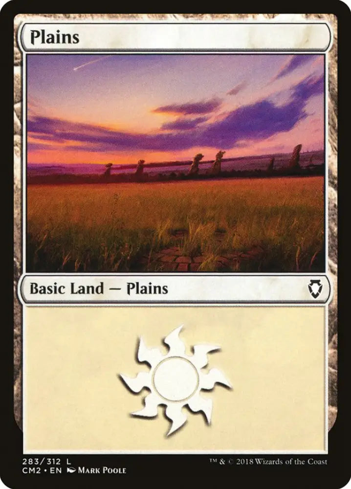 Plains (283) [Commander Anthology Volume II] - MTG Single