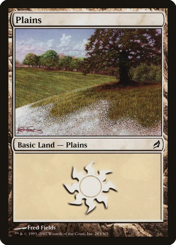 Plains (283) [Lorwyn] - MTG Single