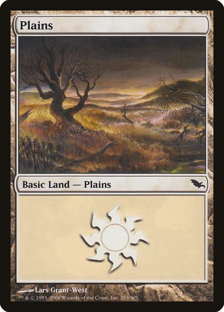 Plains (283) [Shadowmoor] - MTG Single