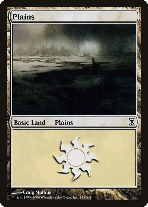 Plains (283) [Time Spiral] - MTG Single