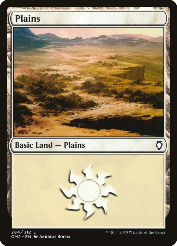 Plains (284) [Commander Anthology Volume II] - MTG Single