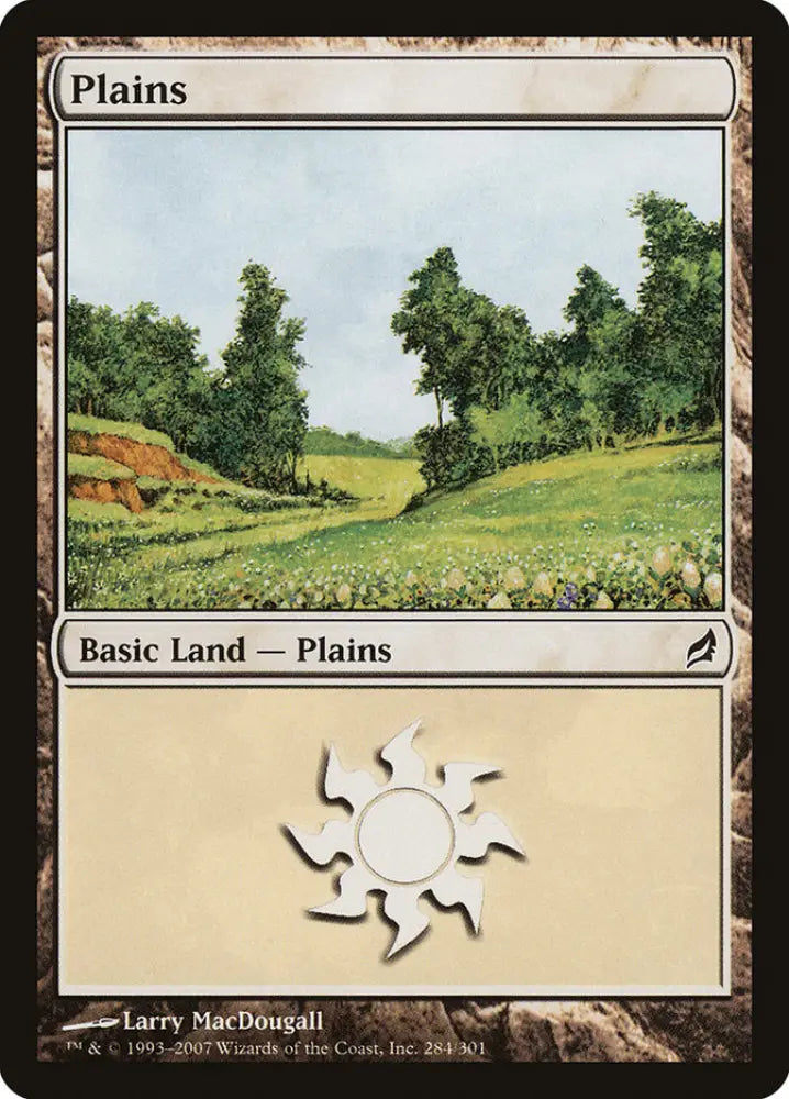 Plains (284) [Lorwyn] - MTG Single