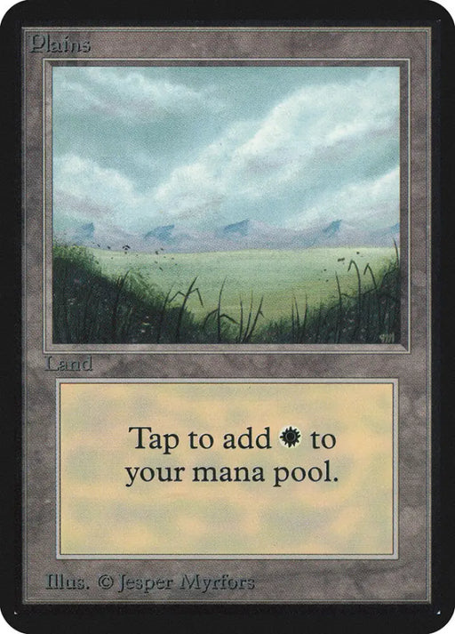 Plains (286) [Alpha Edition] - MTG Single
