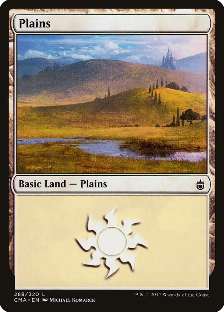 Plains (288) [Commander Anthology] - MTG Single